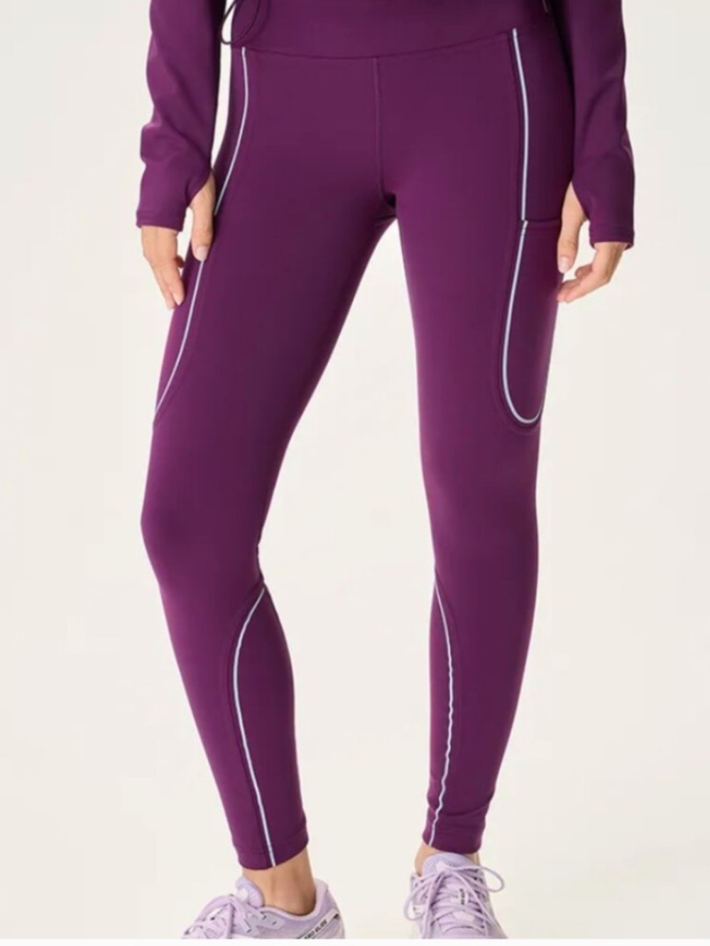 Outdoor Voices Frost Knit Leggings